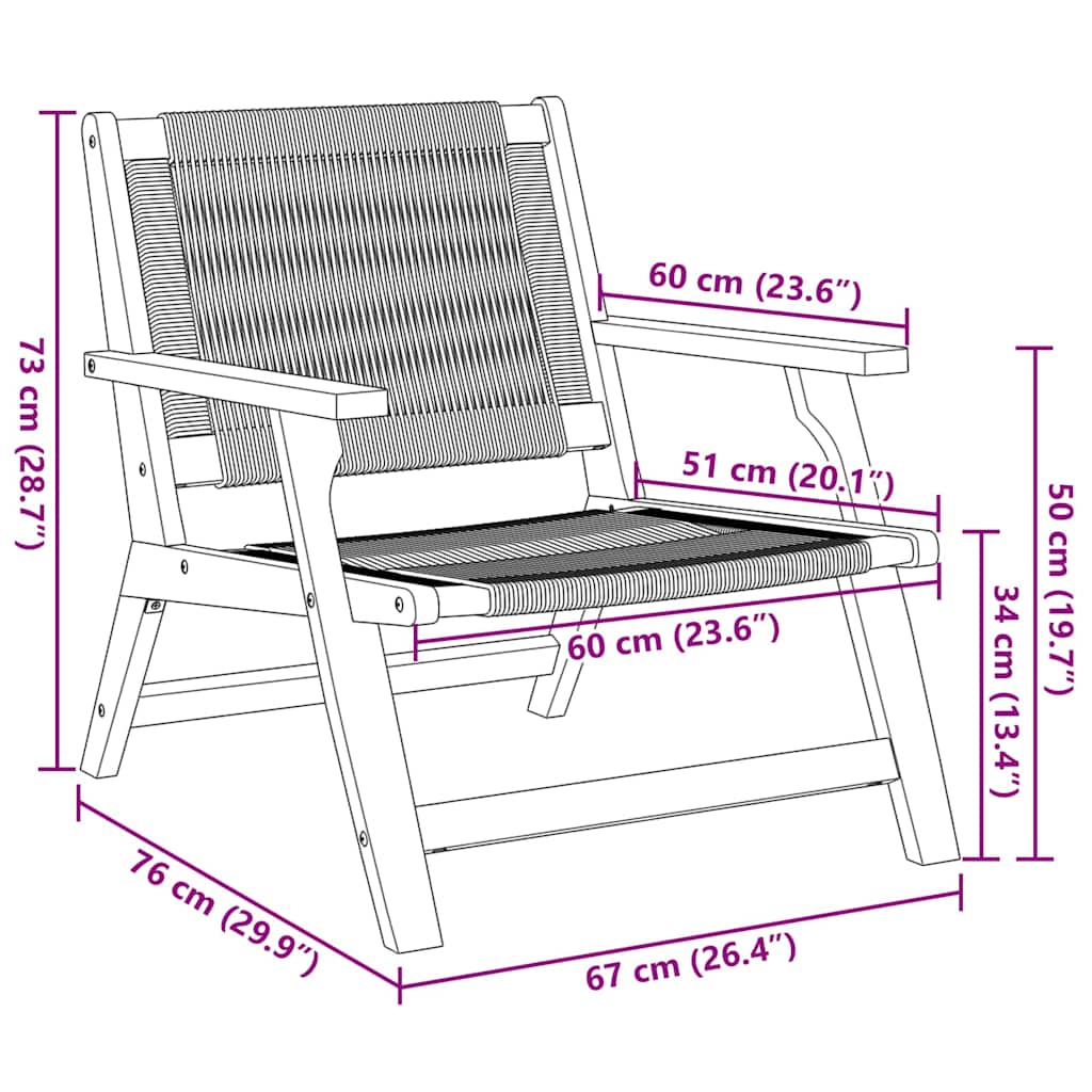 Garten-Entspannungsstuhl 2 stk. Schwarz Massivholz Akazie