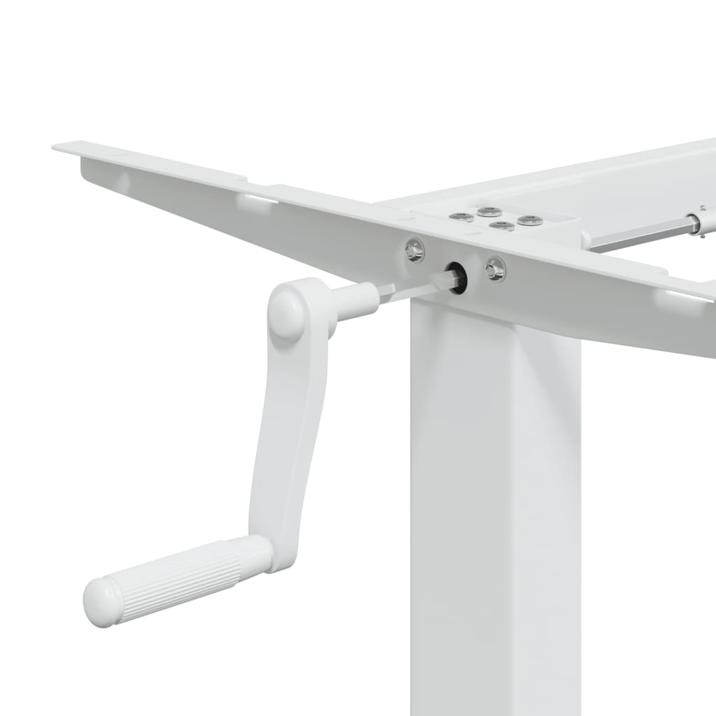 Frame for sit-stand desks White (94-135)x60x(70-114)cm