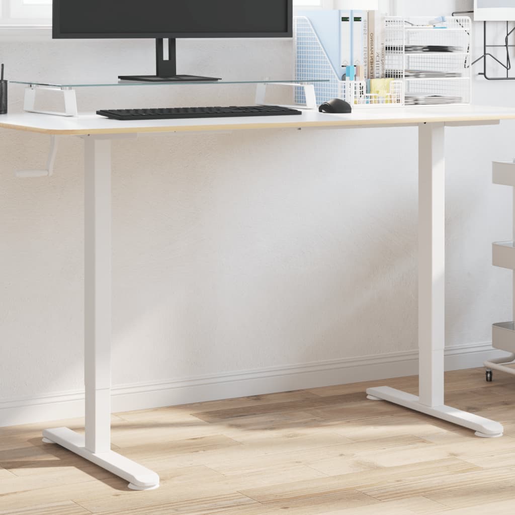 Frame for sit-stand desks White (94-135)x60x(70-114)cm