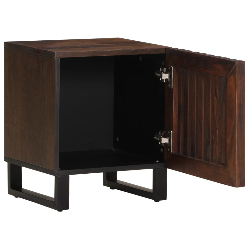 Bedside tables 2 pcs. 40x34x46 cm solid mango wood