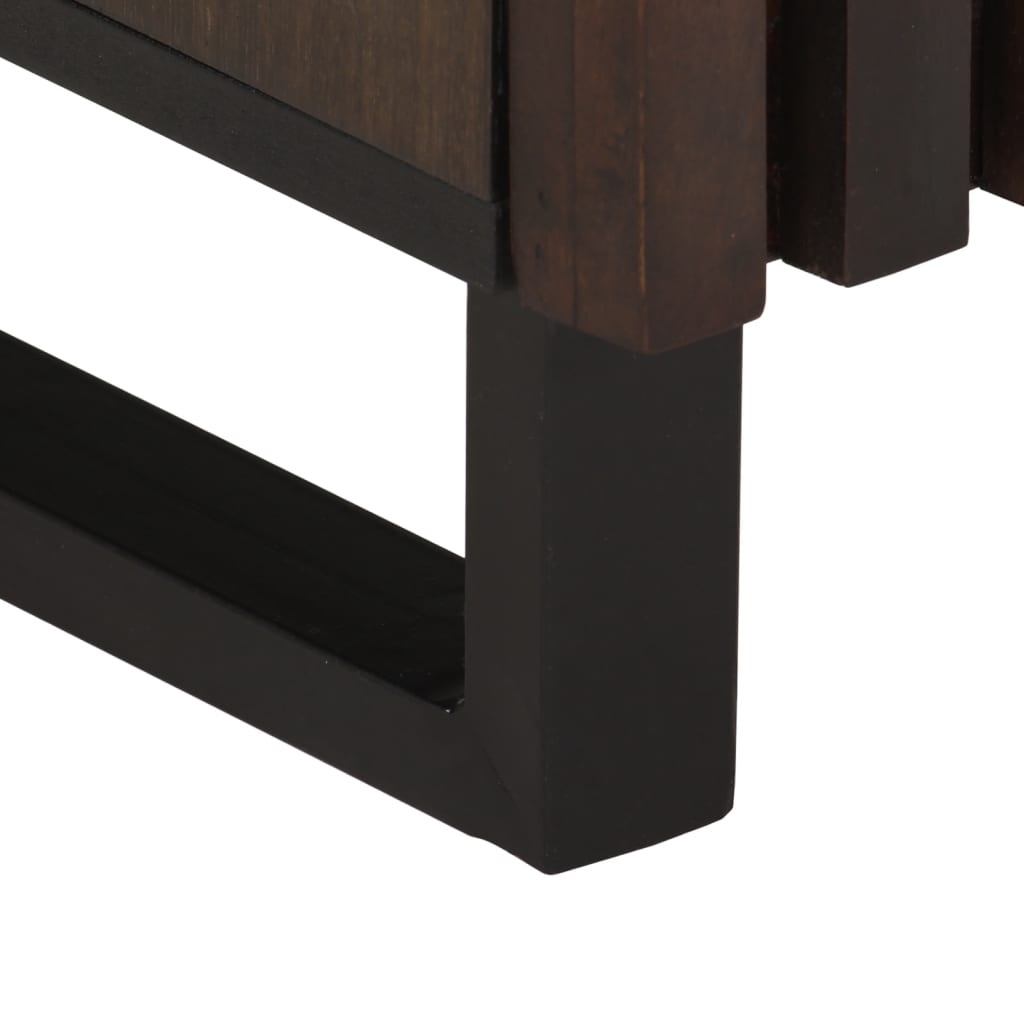 Bedside tables 2 pcs. 40x34x46 cm solid mango wood