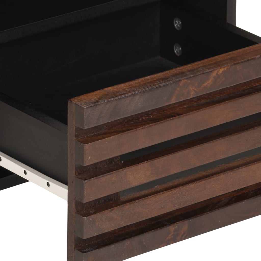 Bedside tables 2 pcs. 40x34x46 cm solid mango wood