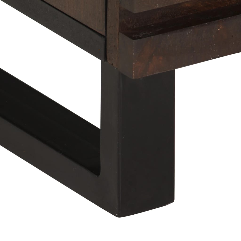 Bedside tables 2 pcs. 40x34x46 cm solid mango wood