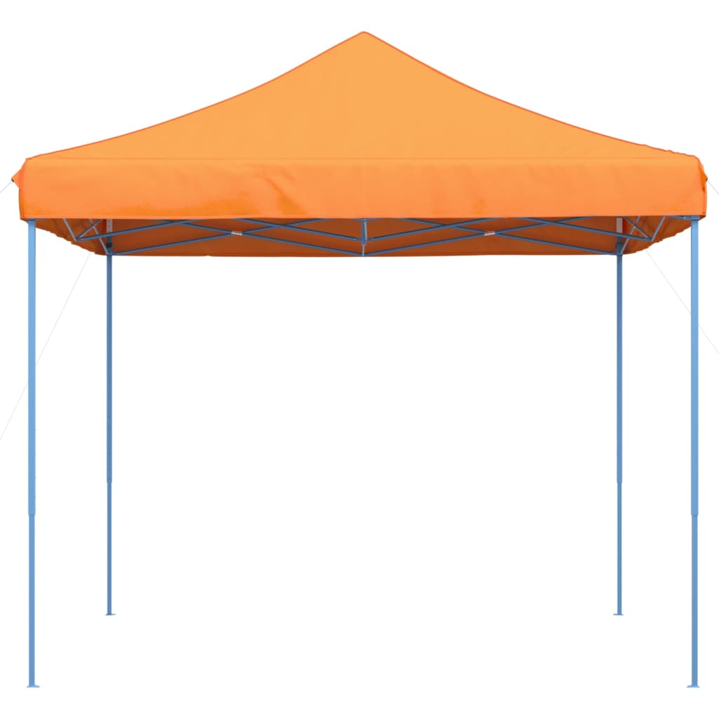 Tente de réception pliable pop-up orange 292x292x315 cm