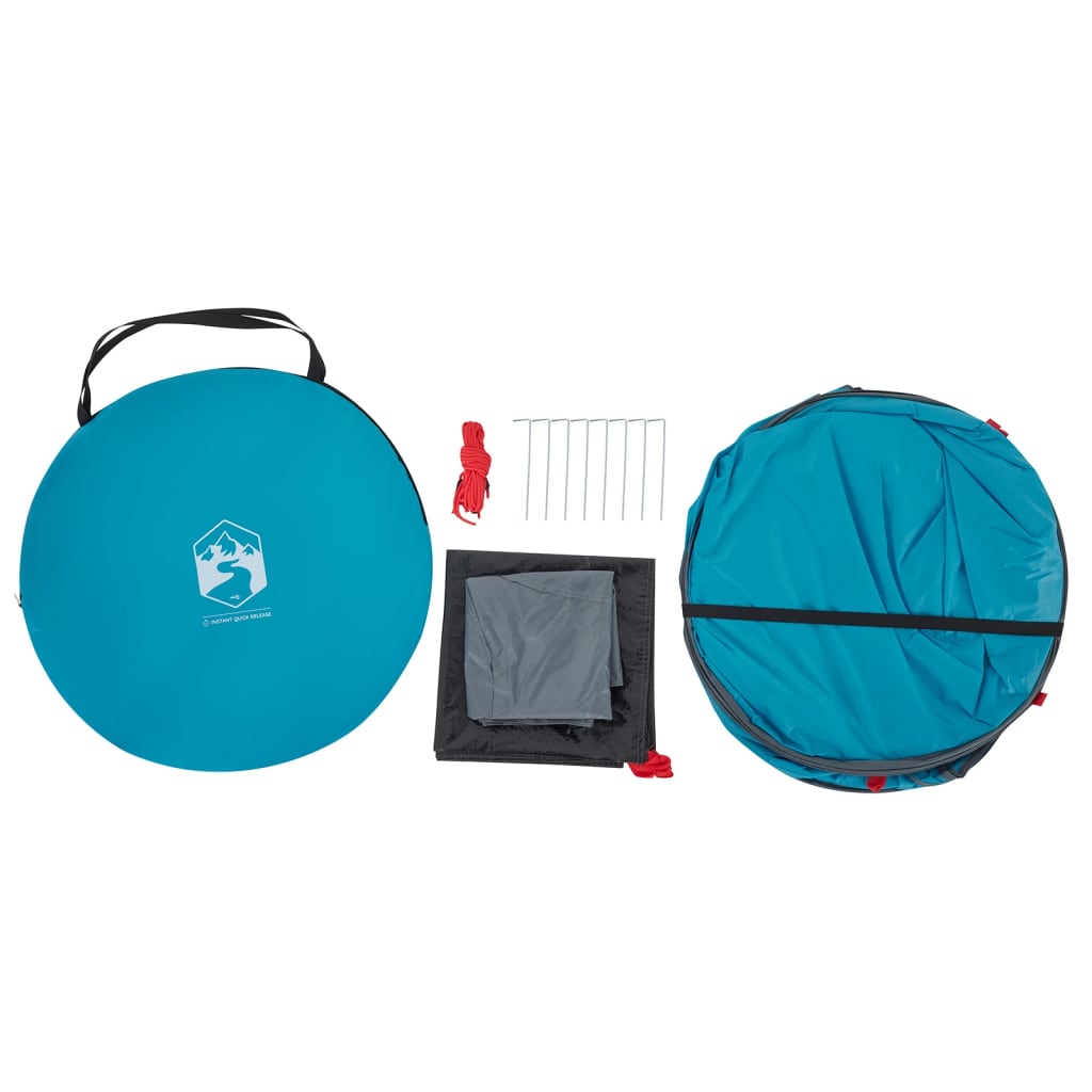 Privacy Tent Blue Pop-Up Waterproof