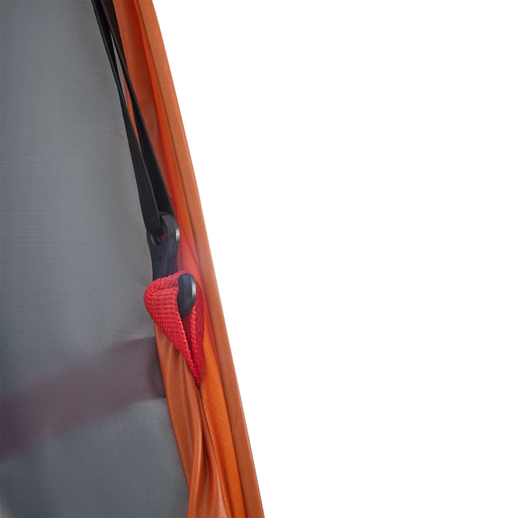 Privacy Tent Grey and Orange Pop-Up Waterproof