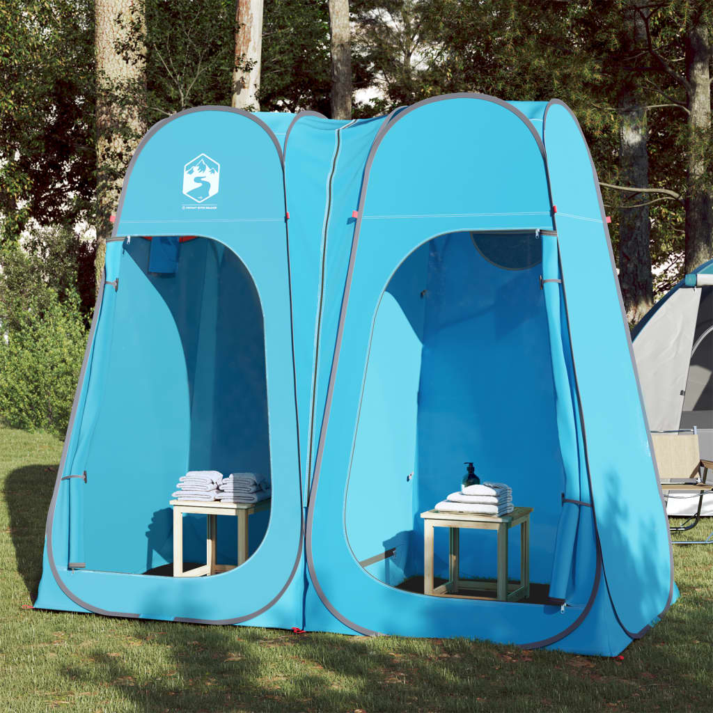 Privacy Tent Blue Pop-Up Waterproof