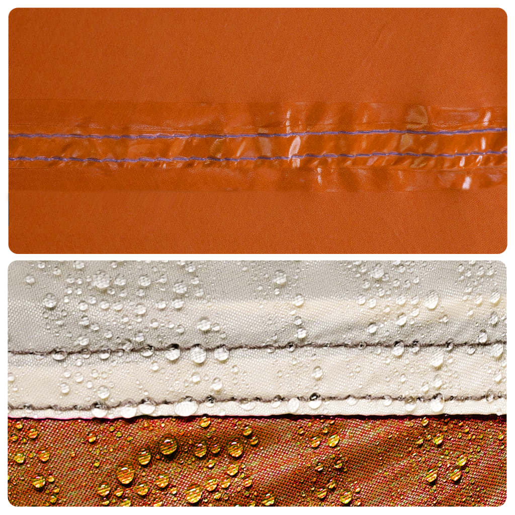 Privacy Tent Grey and Orange Pop-Up Waterproof