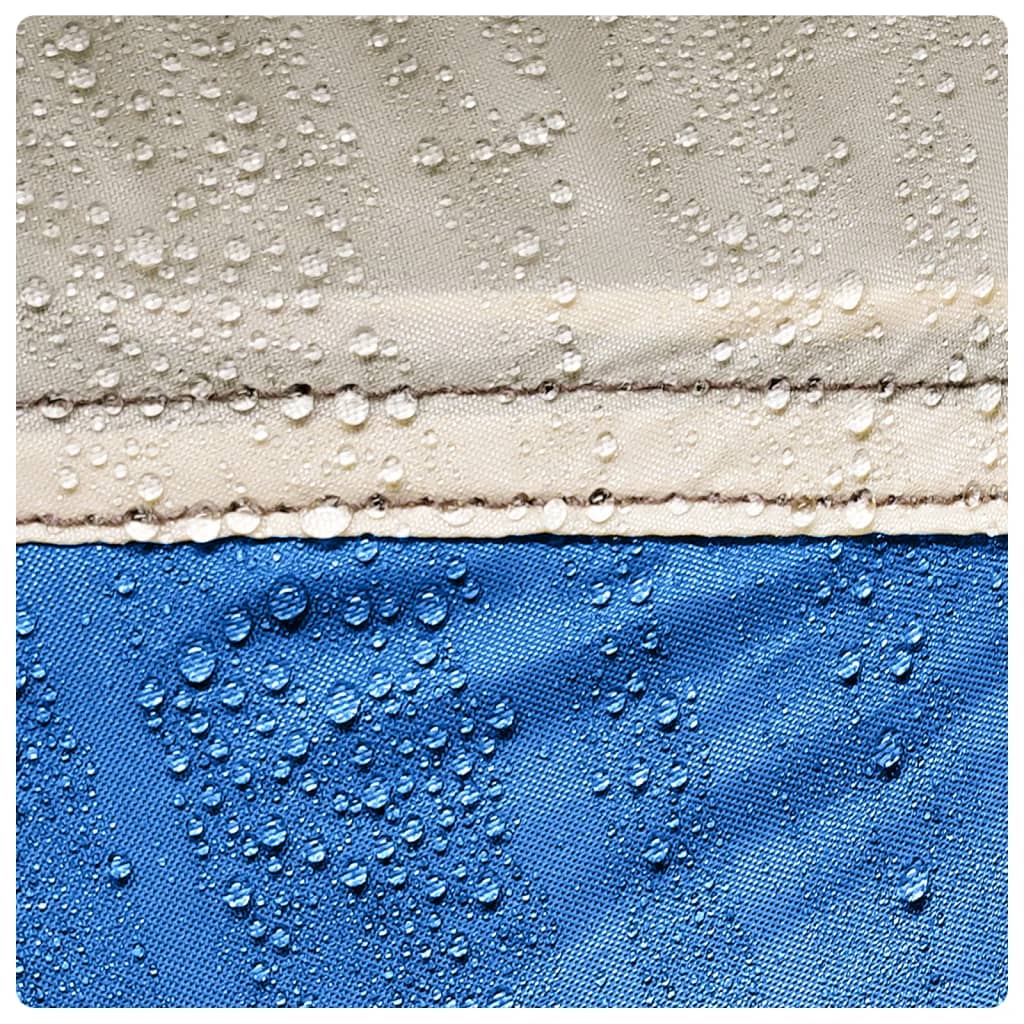 Beach Tent 2 Persons Azure Blue Pop-Up Waterproof