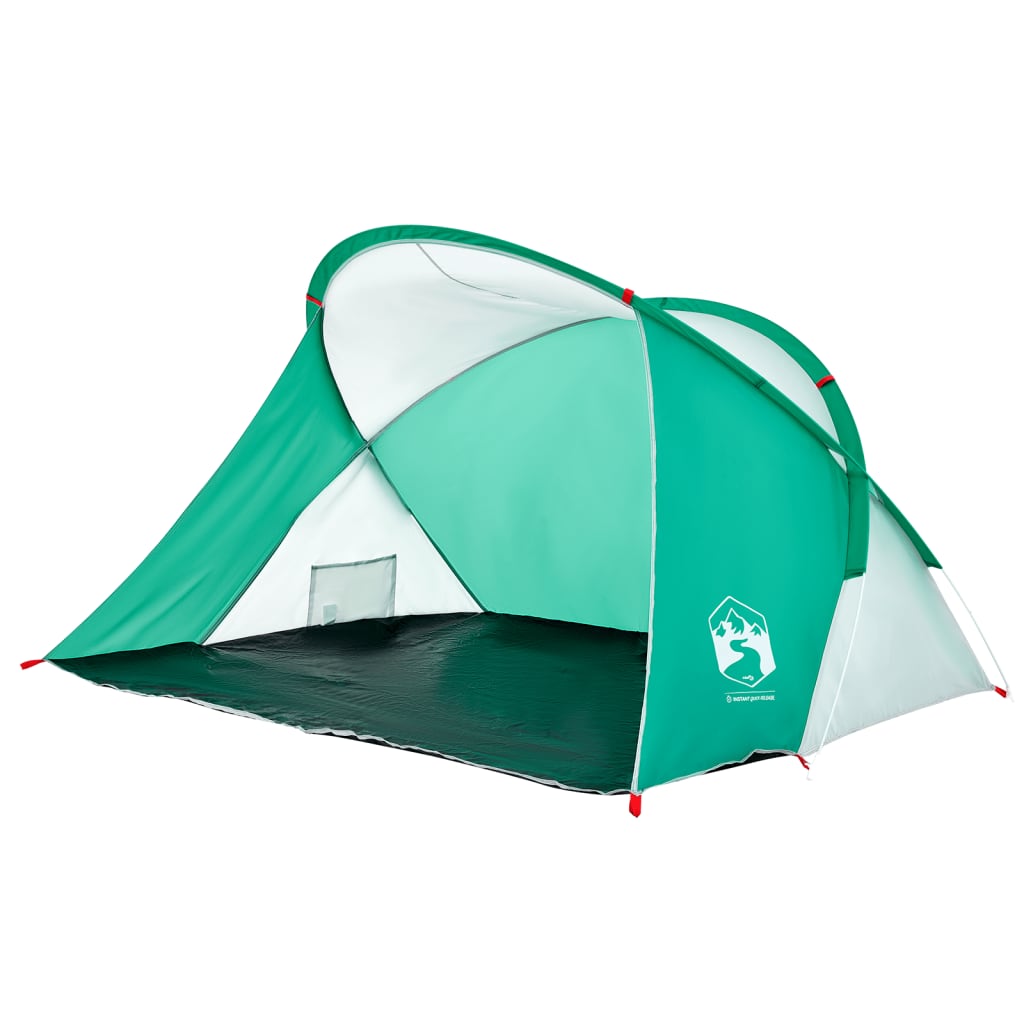 Beach Tent 2 Persons Sea Green Pop-Up Waterproof