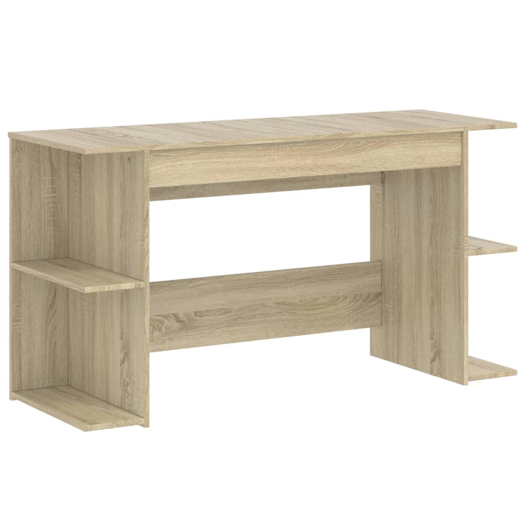 Desk Sonoma Oak 140x50x75 cm Wood Material