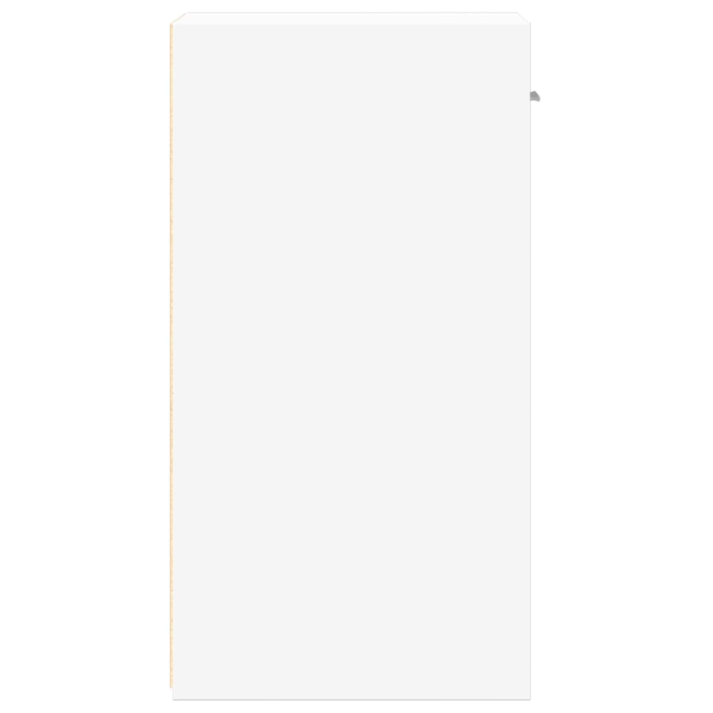 Tables de chevet 2 pcs. Blanc 35x34x65 cm en bois