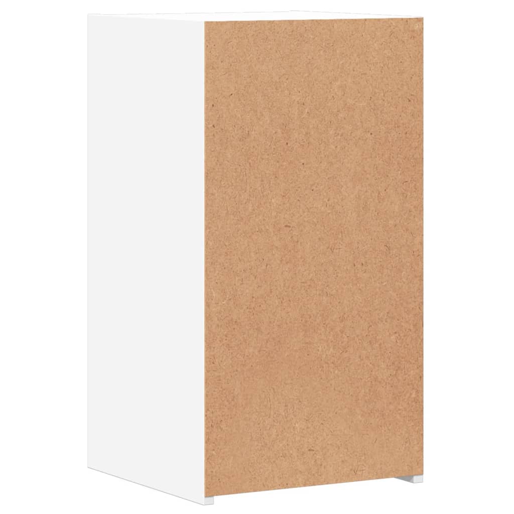 Tables de chevet 2 pcs. Blanc 35x34x65 cm en bois