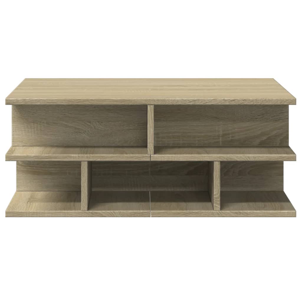Coffee table Sonoma oak 70x70x29 cm wood material