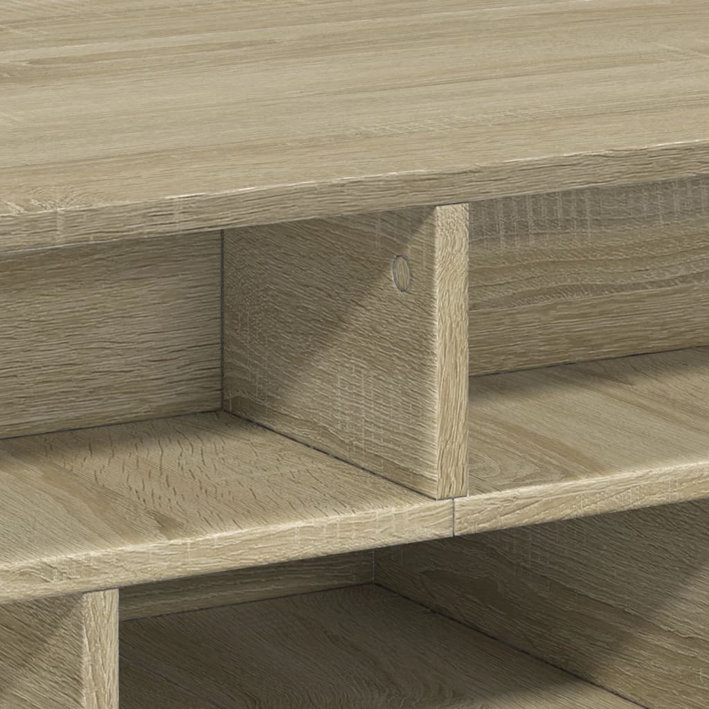 Coffee table Sonoma oak 70x70x29 cm wood material