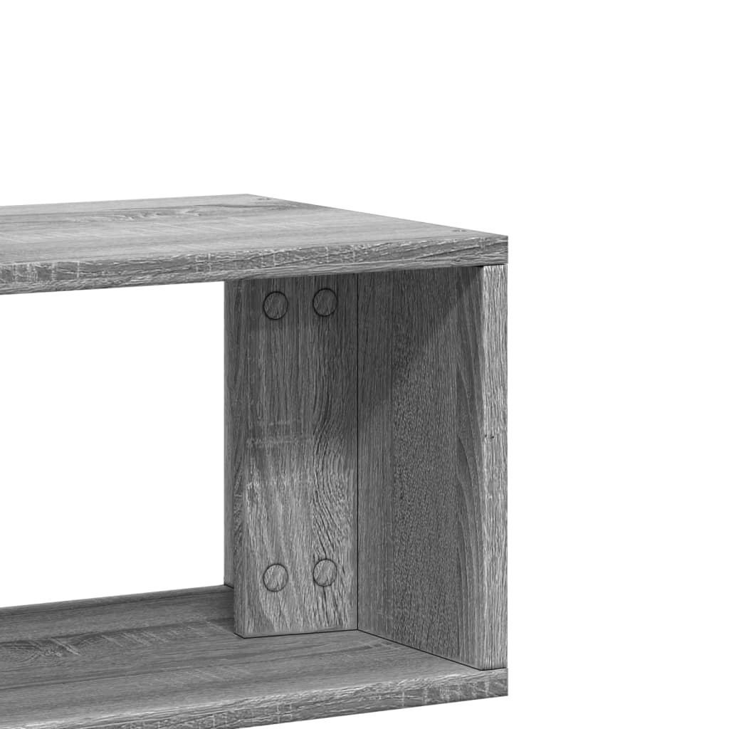 Meubles TV 2 pcs. Gris Sonoma 75x30x50 cm matériau bois