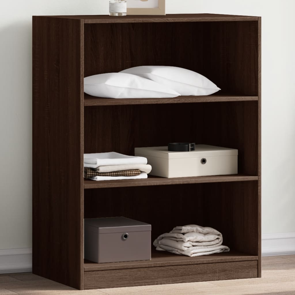 Wardrobe Brown Oak Look 77x48x102 cm Wood Material