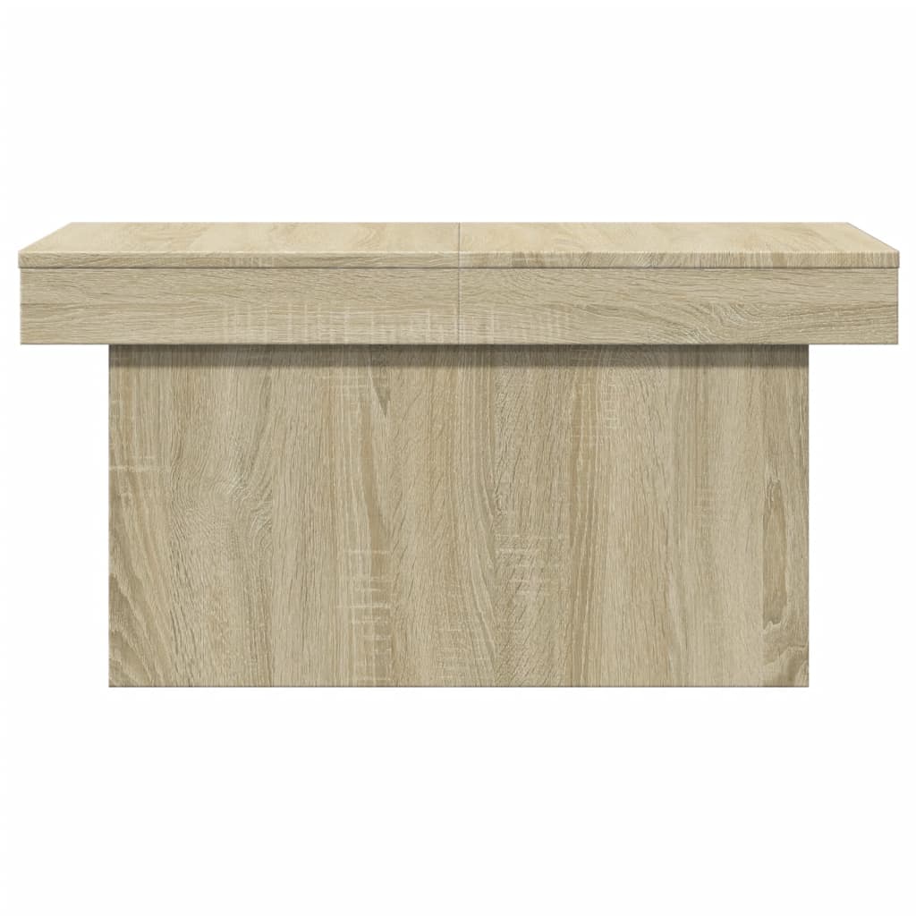 Table basse chêne Sonoma 80x55x40 cm en bois