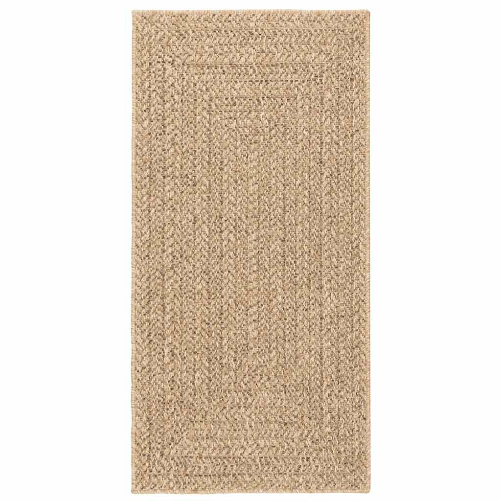Tapis ZIZUR 60x110 cm aspect jute intérieur et extérieur