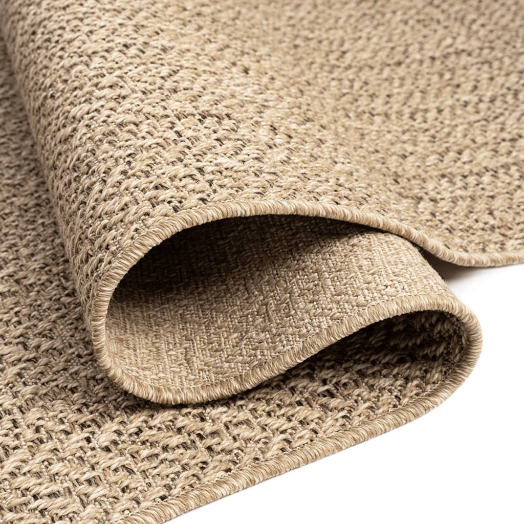 Tapis ZIZUR 240x340 cm aspect jute intérieur et extérieur