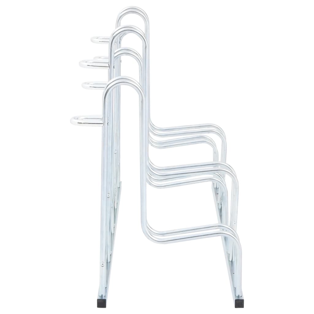 Support à vélo pour 5 vélos Autoportant Acier galvanisé