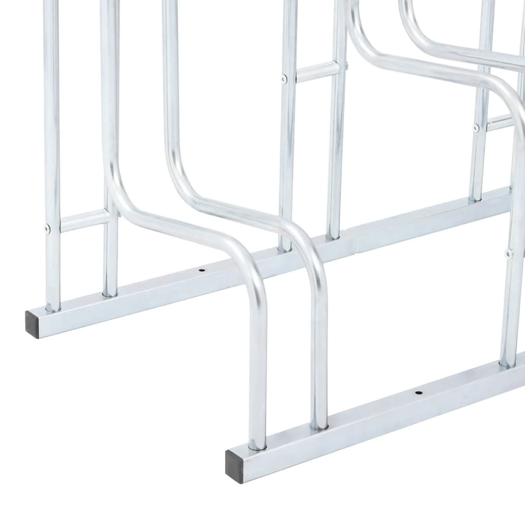 Support à vélo pour 5 vélos Autoportant Acier galvanisé