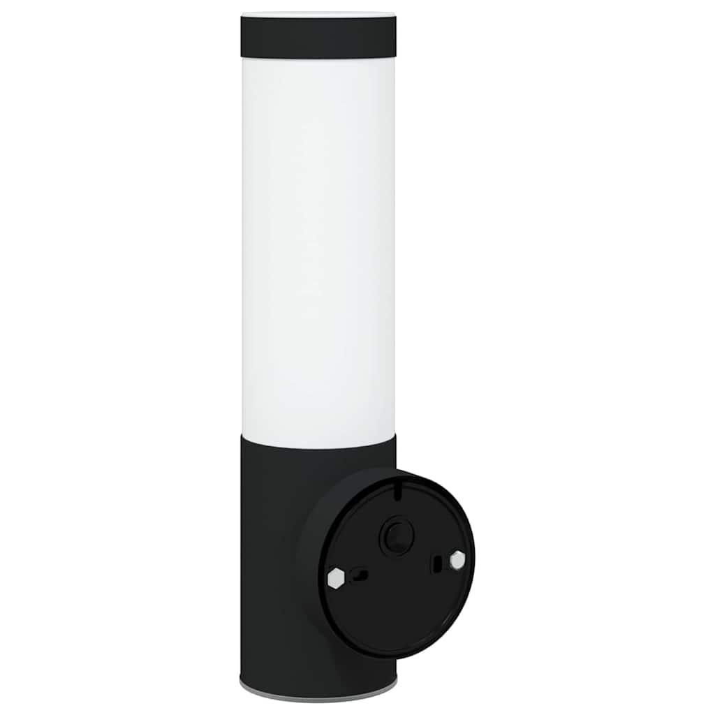 Außenwandlampen 2 pcs Schwarz 12 x 7.5 x 29 cm Edelstahl