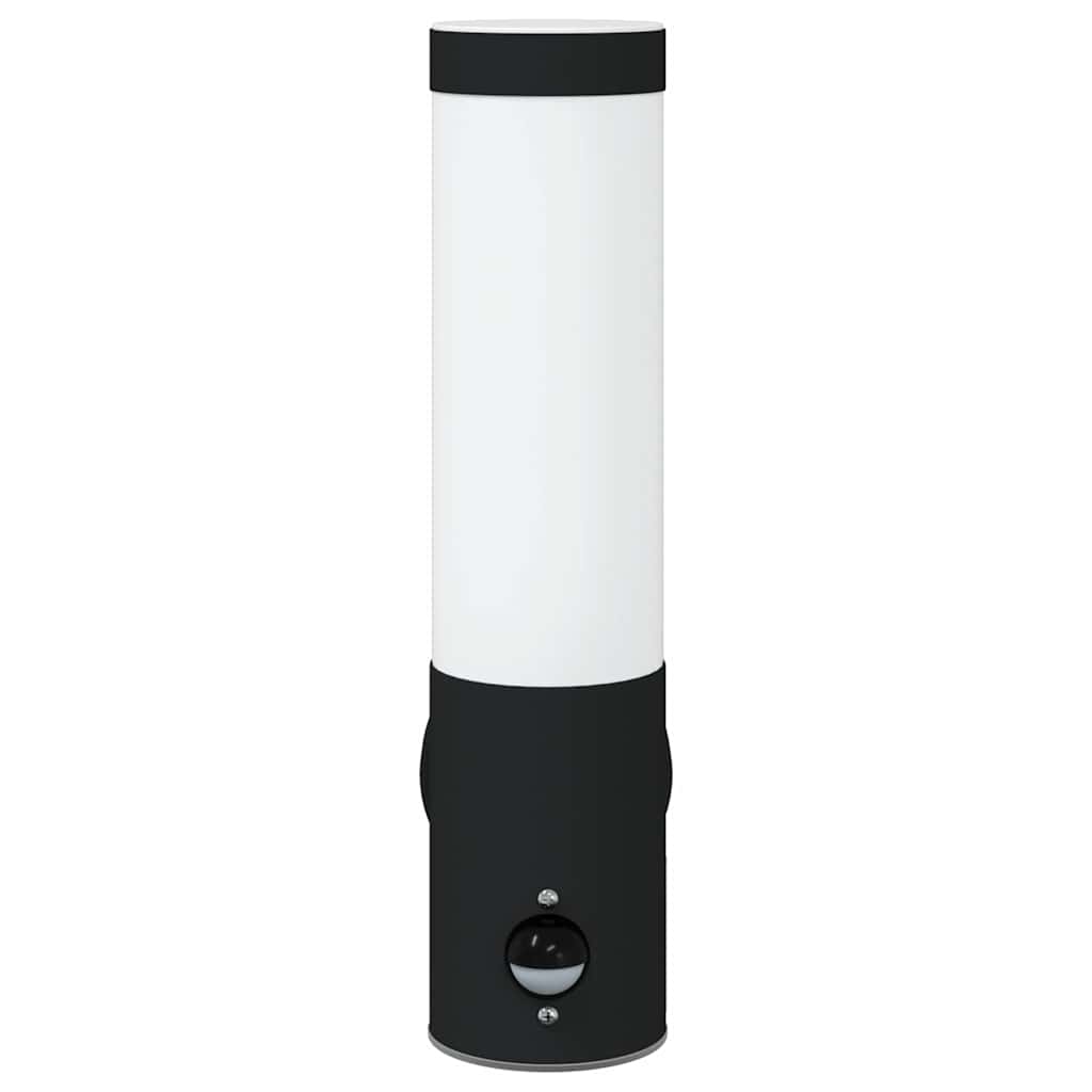 Außenwandlampen 2 pcs Schwarz 12 x 7.5 x 29 cm Edelstahl