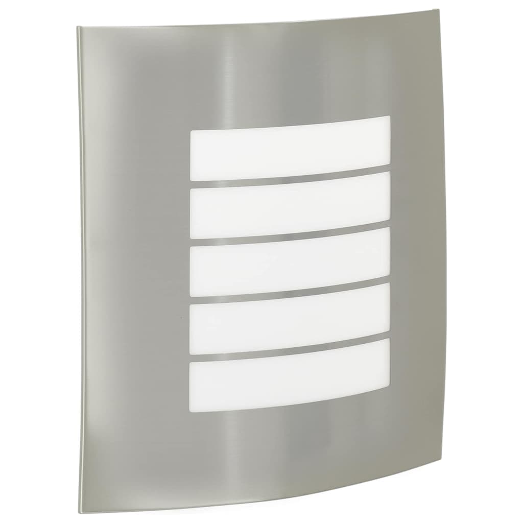 Außenwandlampen 2 pcs Silber 23.5 x 10.5 x 26 cm Edelstahl
