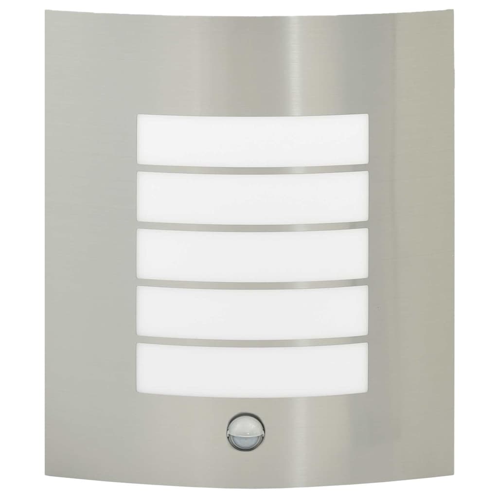 Außenwandlampen 2 pcs Silber 23.5 x 10.5 x 26 cm Edelstahl