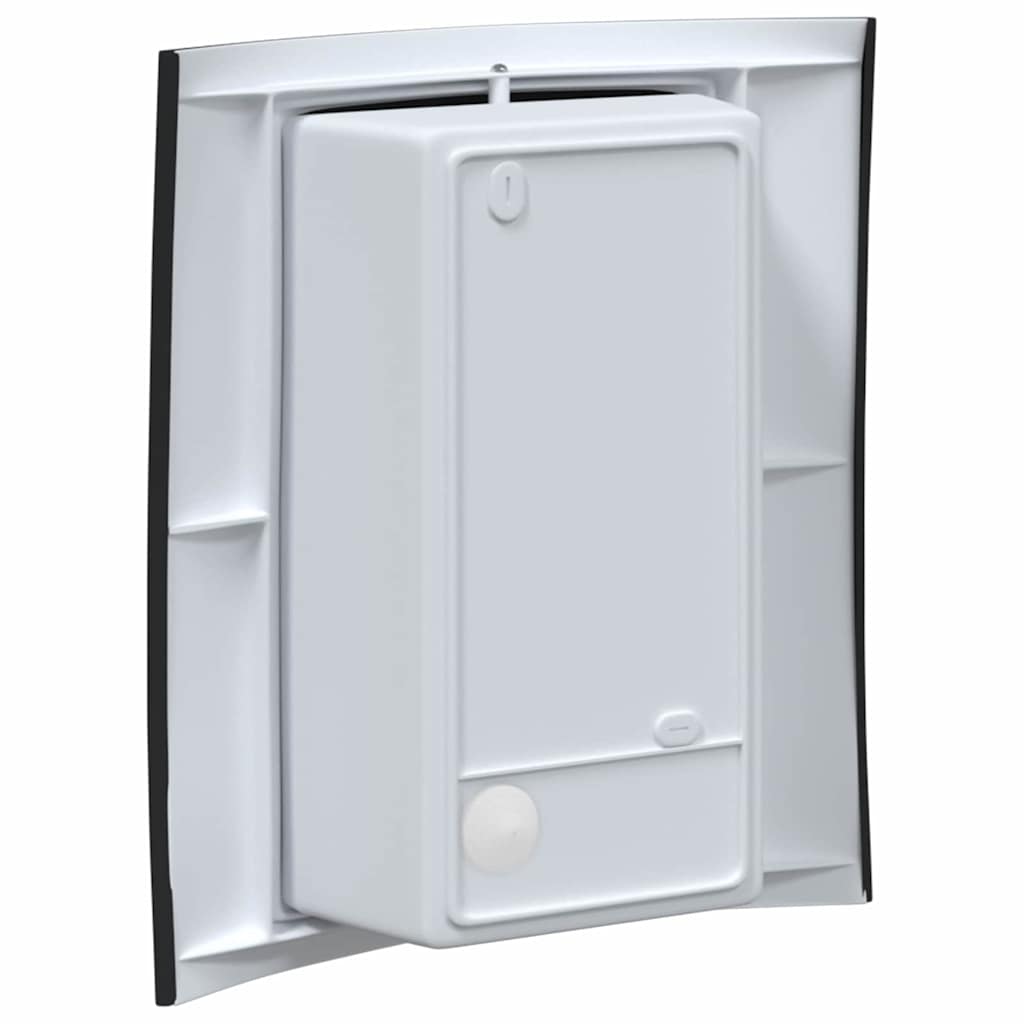 Außenwandleuchte 2 pcs Schwarz 23.5 x 10.5 x 26 cm Edelstahl