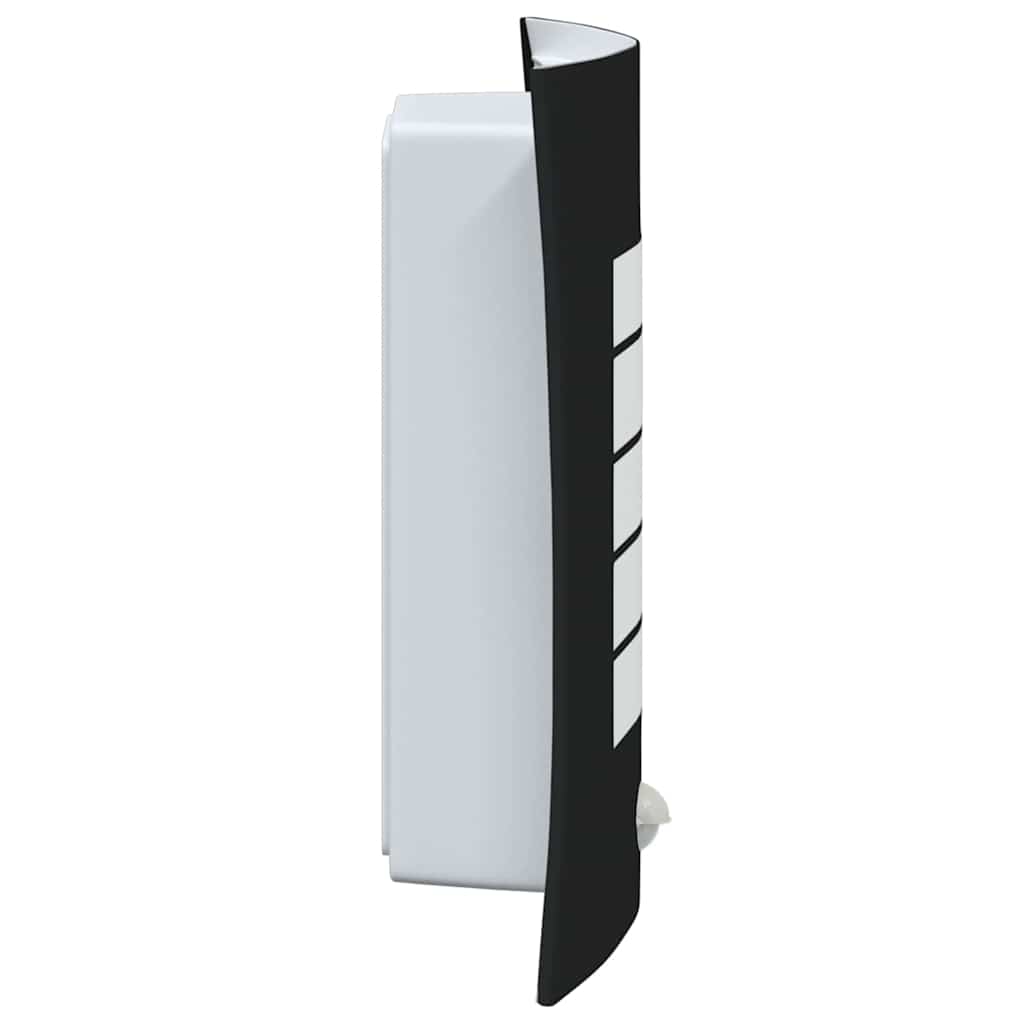 Außenwandleuchte 2 pcs Schwarz 23.5 x 10.5 x 26 cm Edelstahl