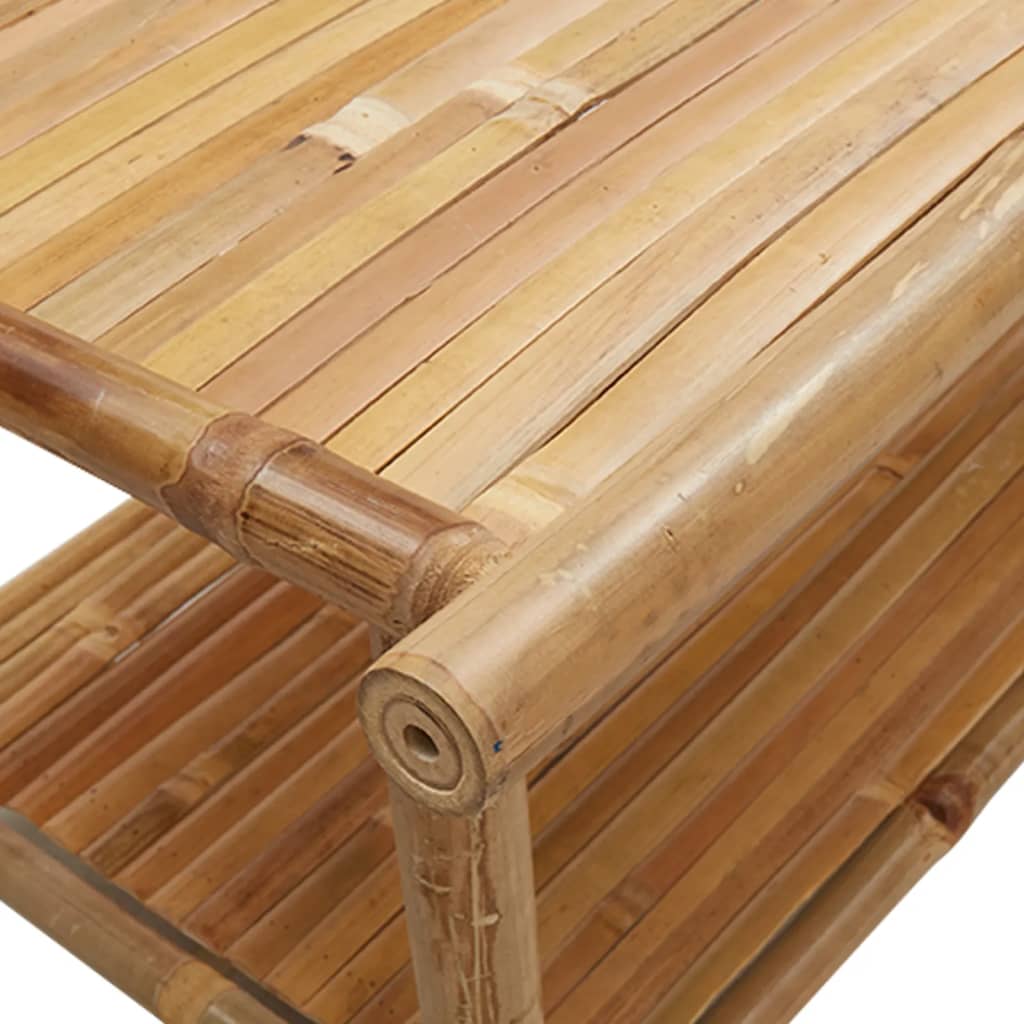 Coffee table 110x55x45 cm bamboo