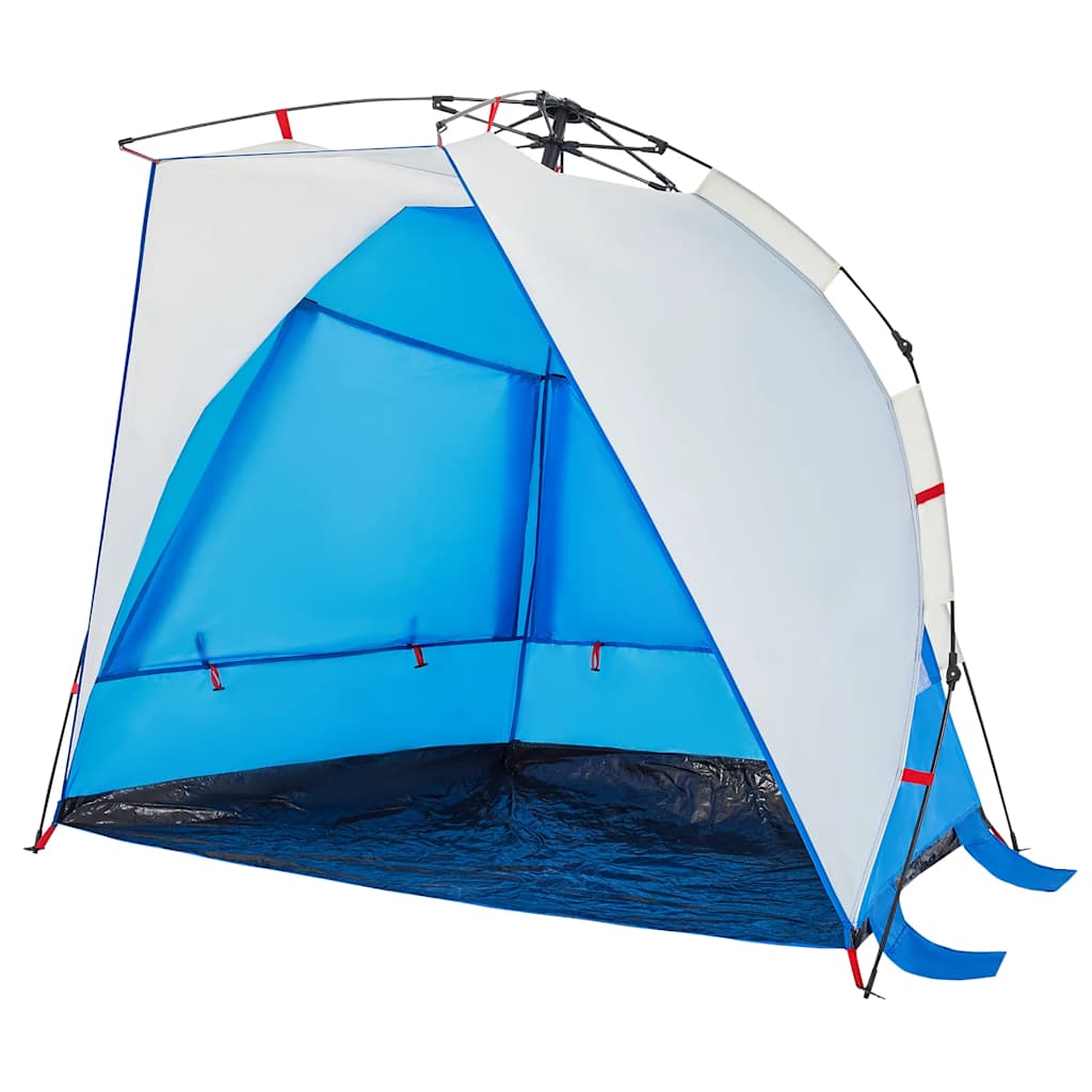 Beach Tent 2 Persons Azure Blue Quick Release Waterproof