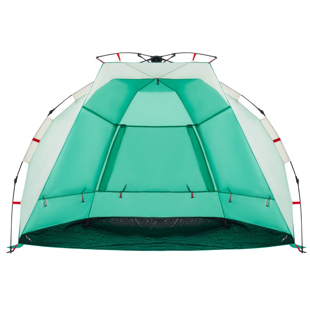 Beach Tent 2 Persons Sea Green Quick Release Waterproof