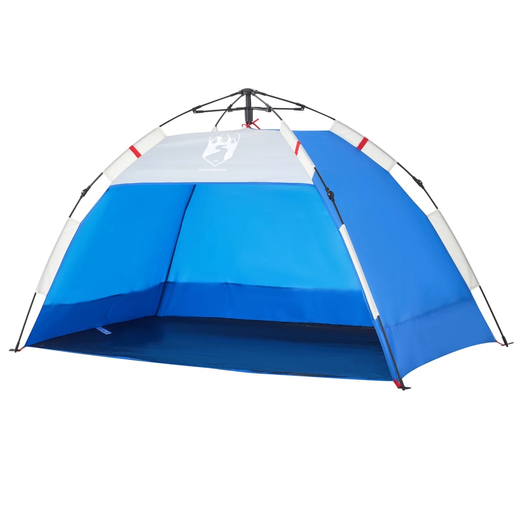 Beach Tent 2 Persons Azure Blue Quick Release Waterproof