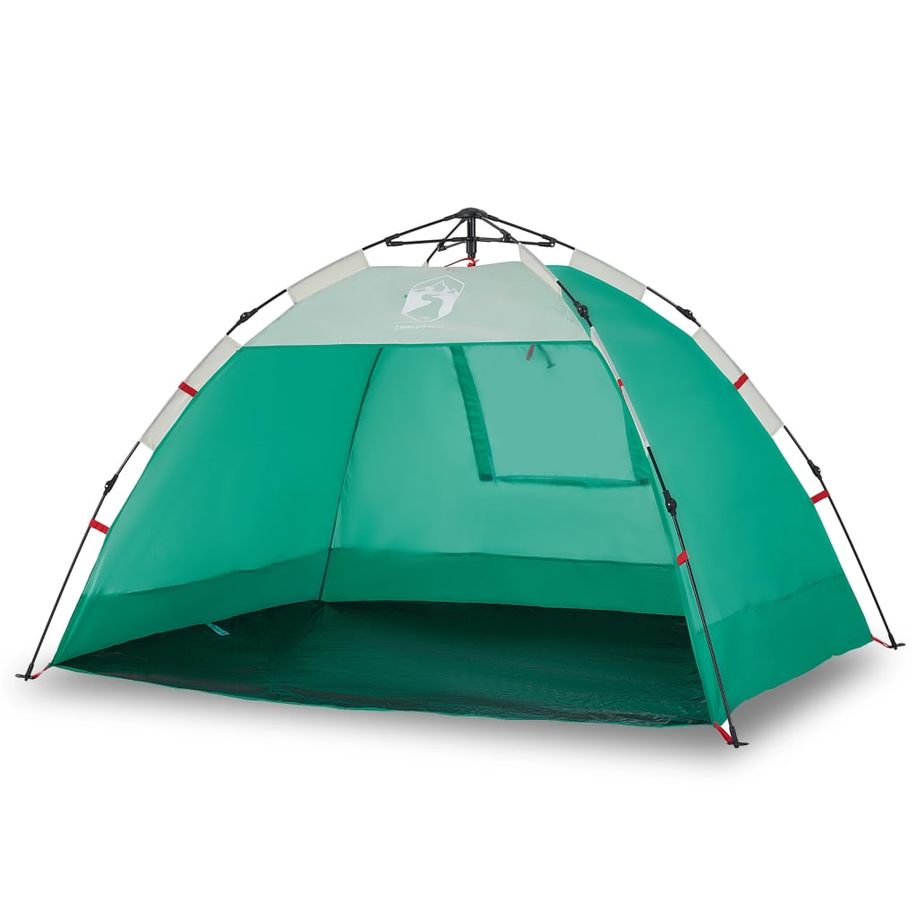 Beach Tent 2 Persons Sea Green Quick Release Waterproof