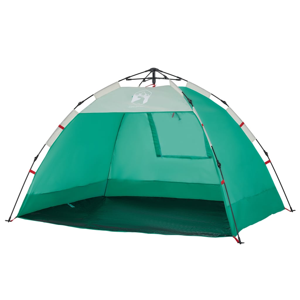 Beach Tent 2 Persons Sea Green Quick Release Waterproof