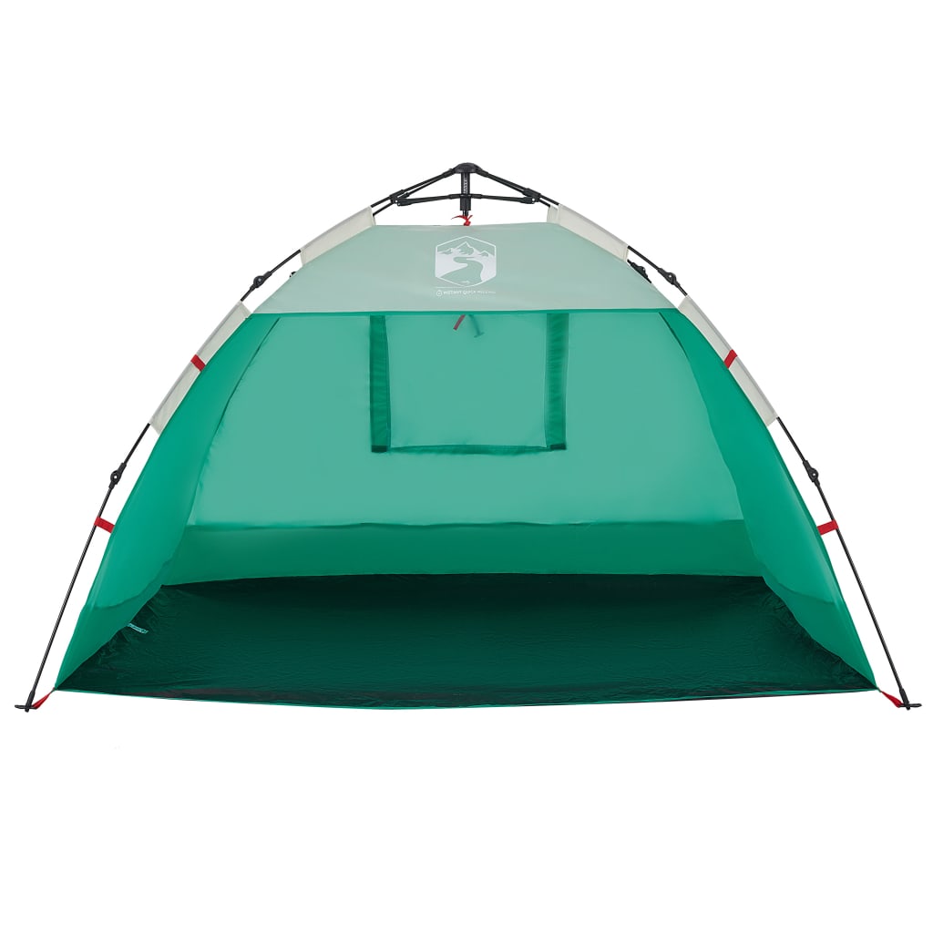 Beach Tent 2 Persons Sea Green Quick Release Waterproof