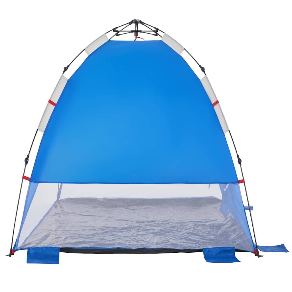 Beach Tent 2 Persons Azure Blue Quick Release Waterproof