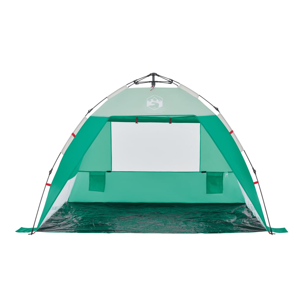Beach Tent 2 Persons Sea Green Quick Release Waterproof
