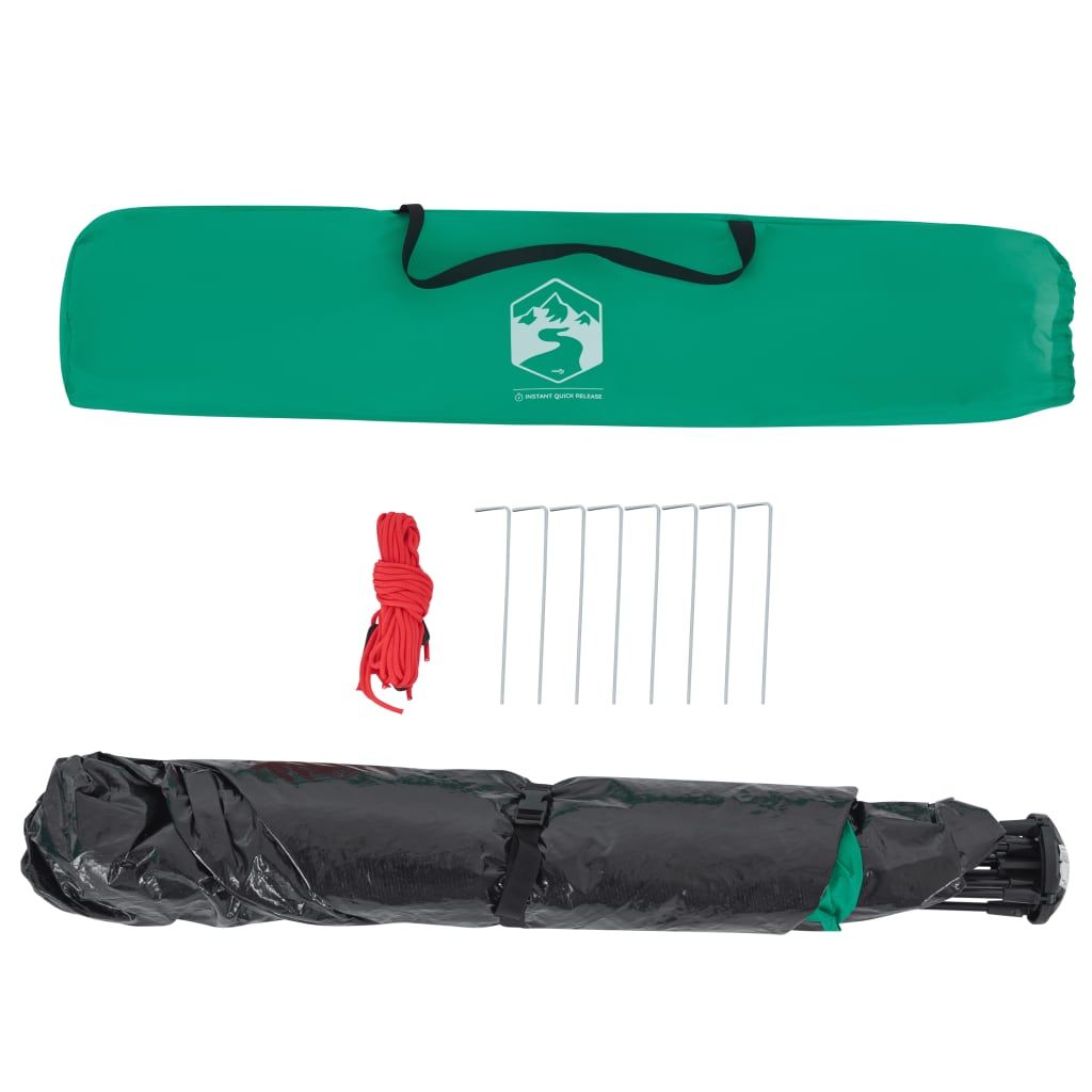 Beach Tent 2 Persons Sea Green Quick Release Waterproof
