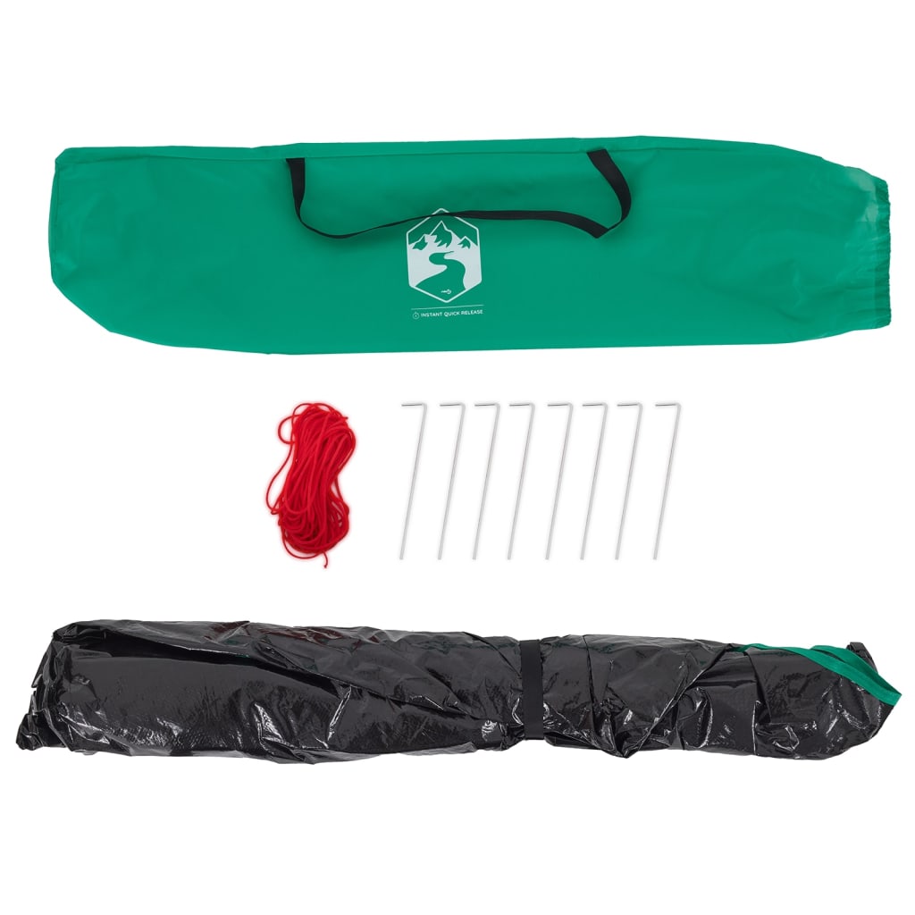 Beach Tent 2 Persons Sea Green Quick Release Waterproof