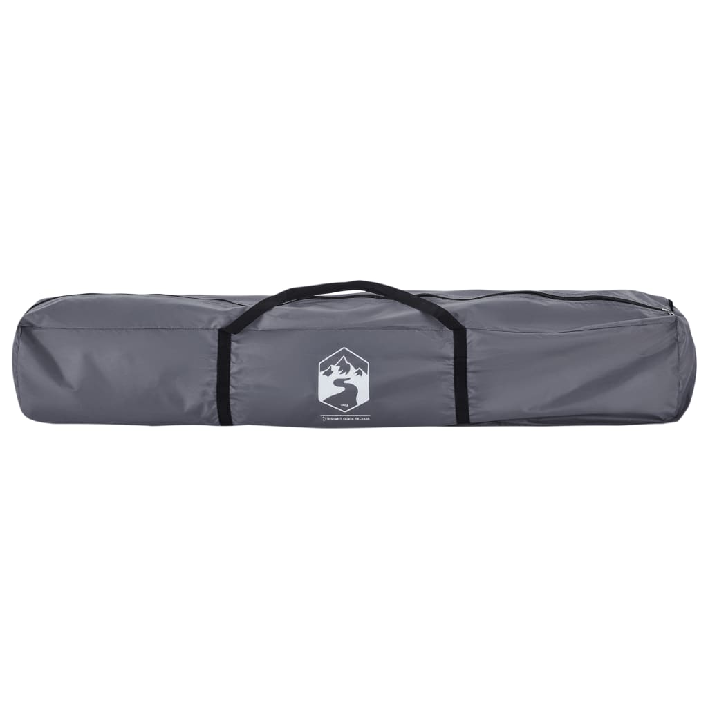 Beach Tent 4 Persons Gray Quick Release Waterproof