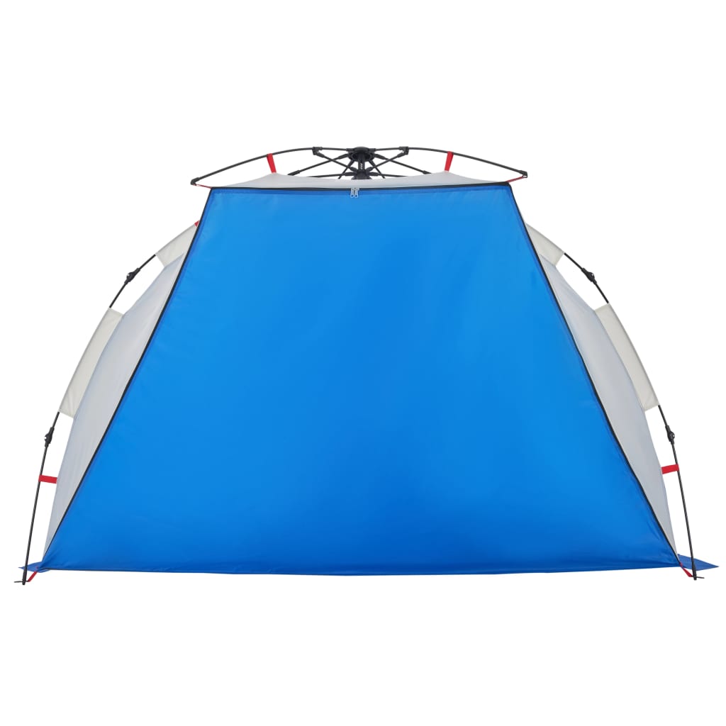 Beach Tent 2 Persons Azure Blue Quick Release Waterproof