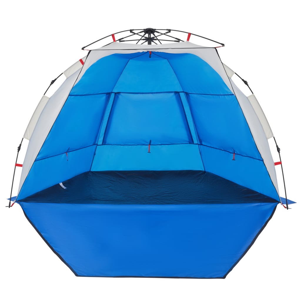 Beach Tent 2 Persons Azure Blue Quick Release Waterproof