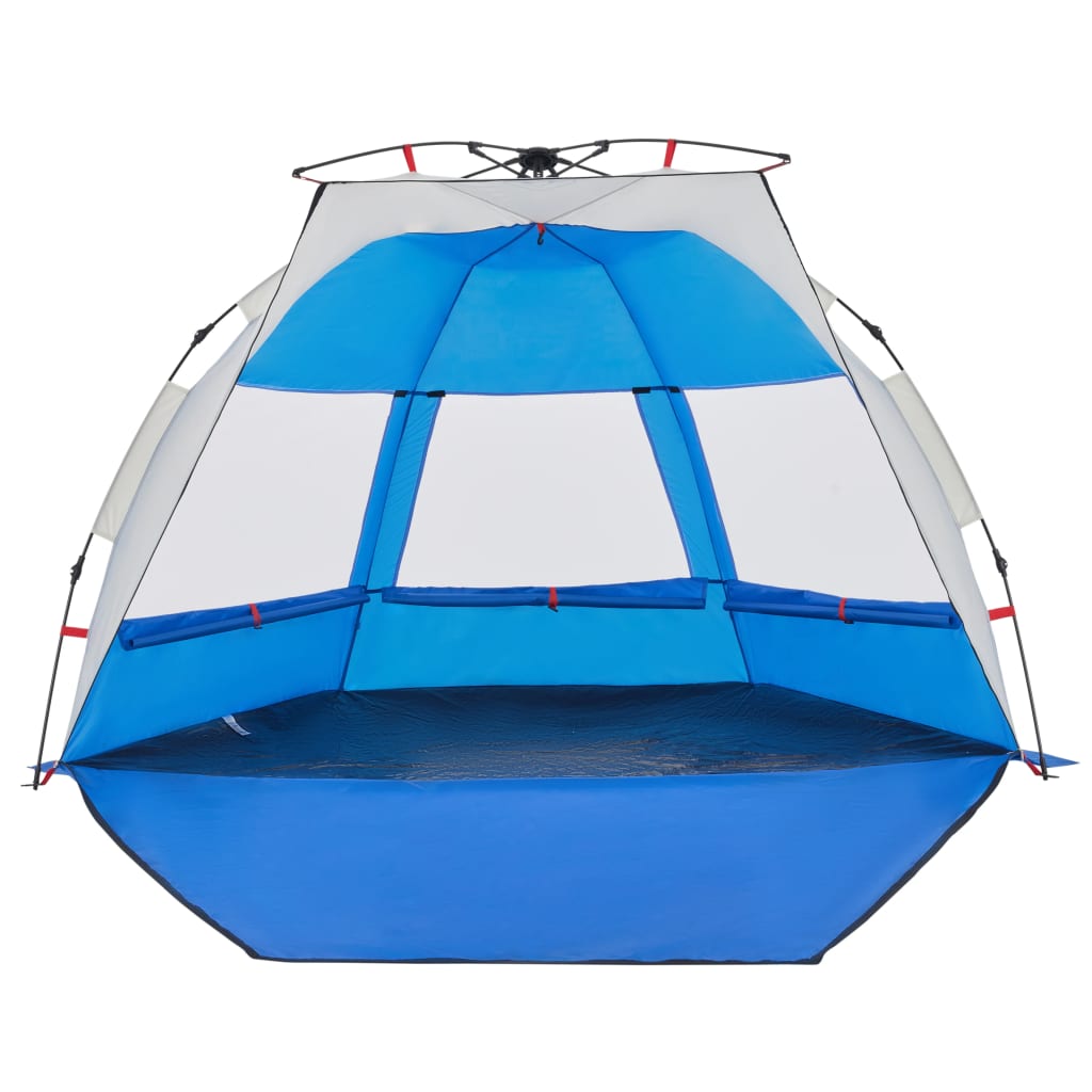 Beach Tent 2 Persons Azure Blue Quick Release Waterproof