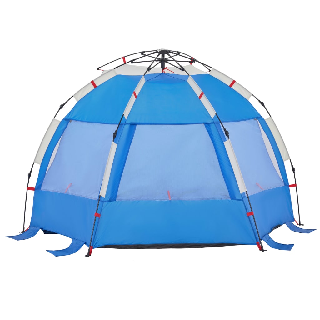 Beach Tent 2 Persons Azure Blue Quick Release Waterproof