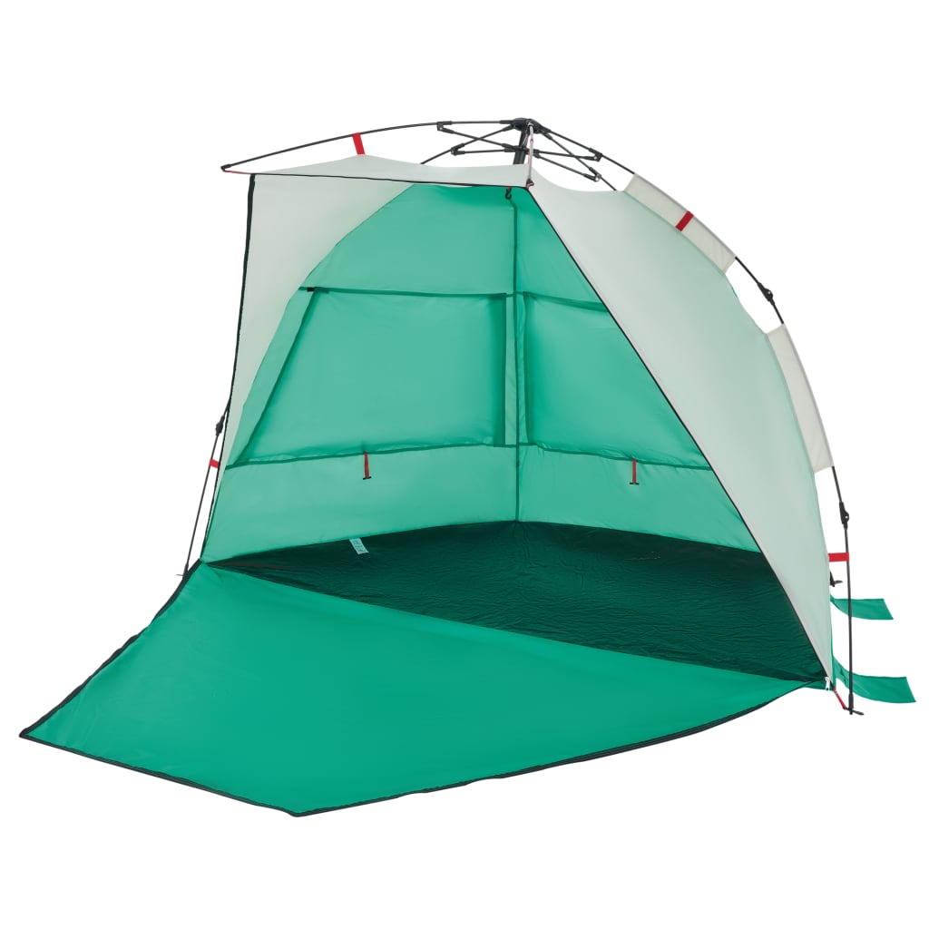 Beach Tent 2 Persons Sea Green Quick Release Waterproof