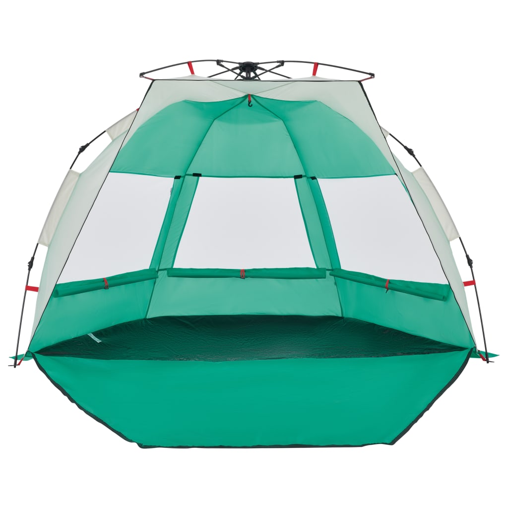Beach Tent 2 Persons Sea Green Quick Release Waterproof